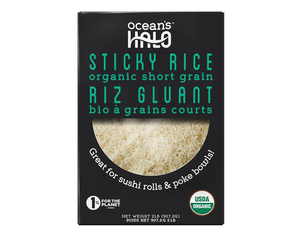 Ocean's Halo Organic Sticky Rice 907g