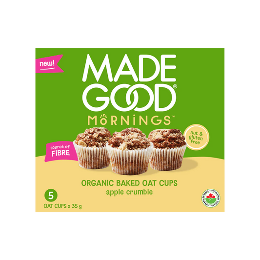 Made Good Mornings Oat Cups Apple Crumble 175g