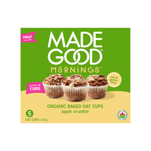 Made Good Mornings Oat Cups Apple Crumble 175g