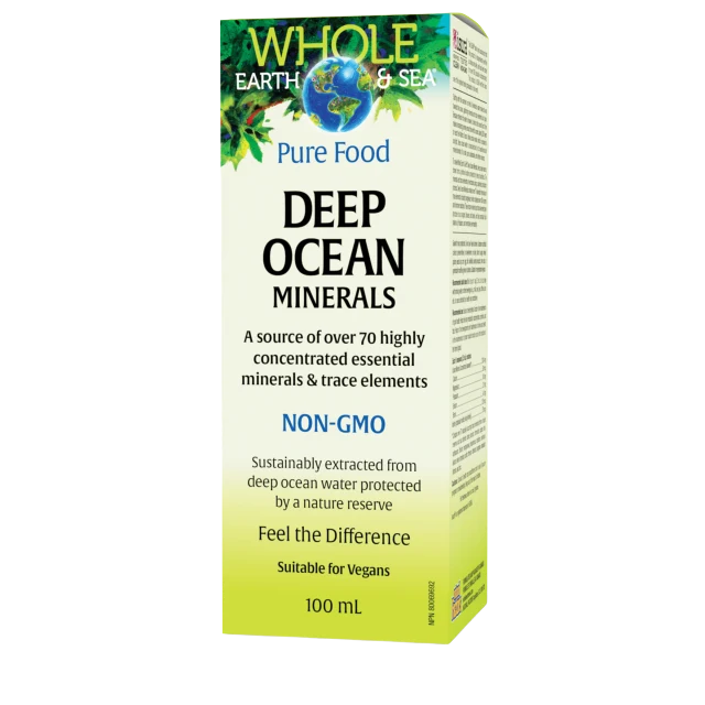 Whole Earth and Sea Deep Ocean Minerals 100ml