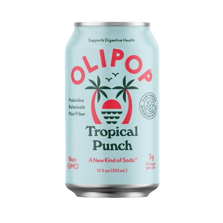 Olipop Tropical Punch Soda 355ml