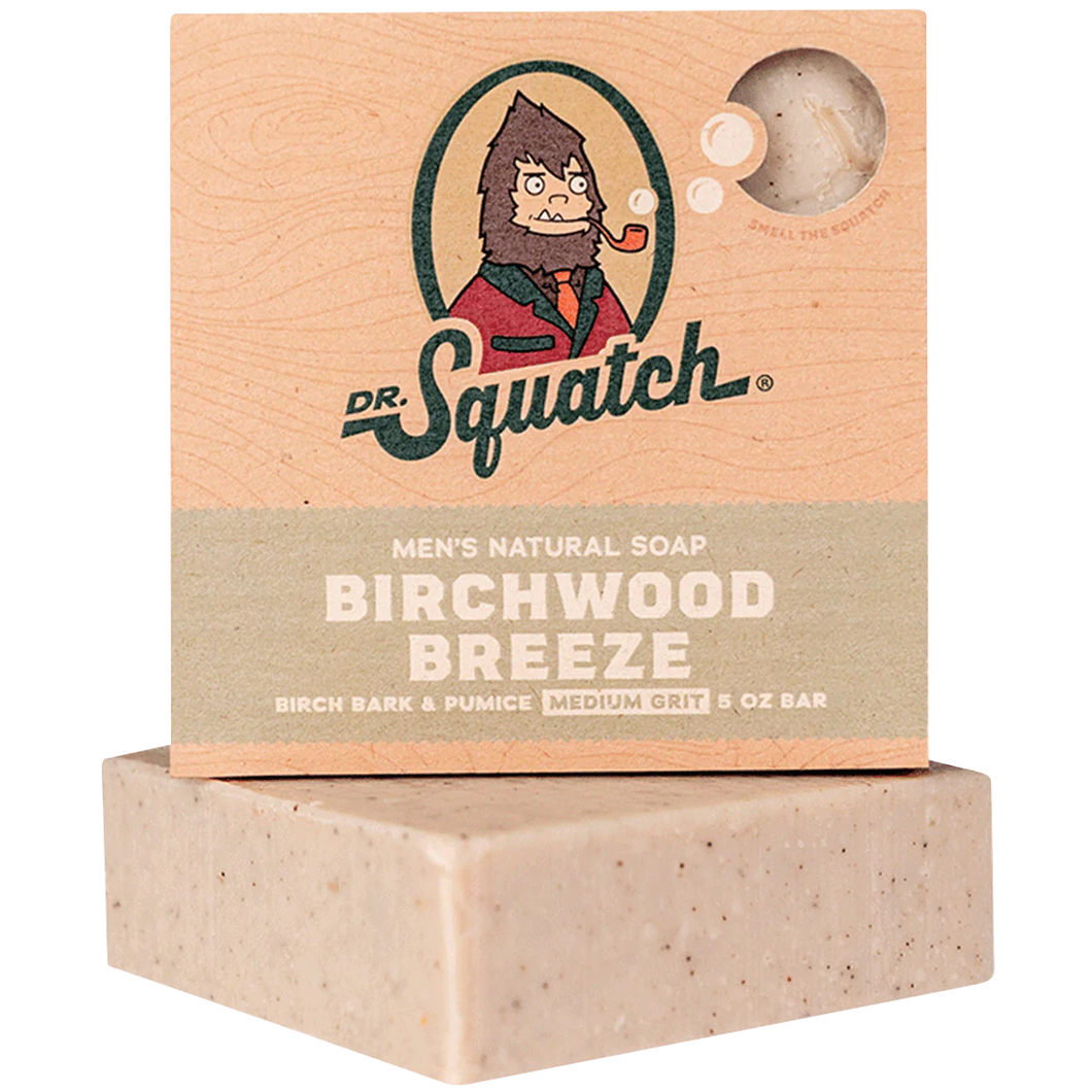 Dr. Squatch Birchwood Breeze Soap 141g