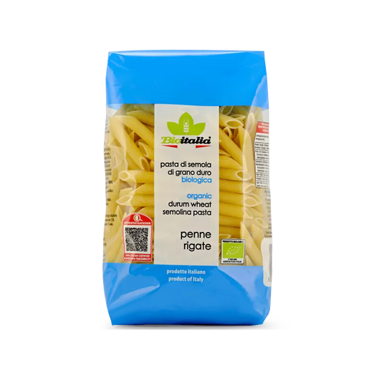 Bioitalia Organic Penne Rigate 500g