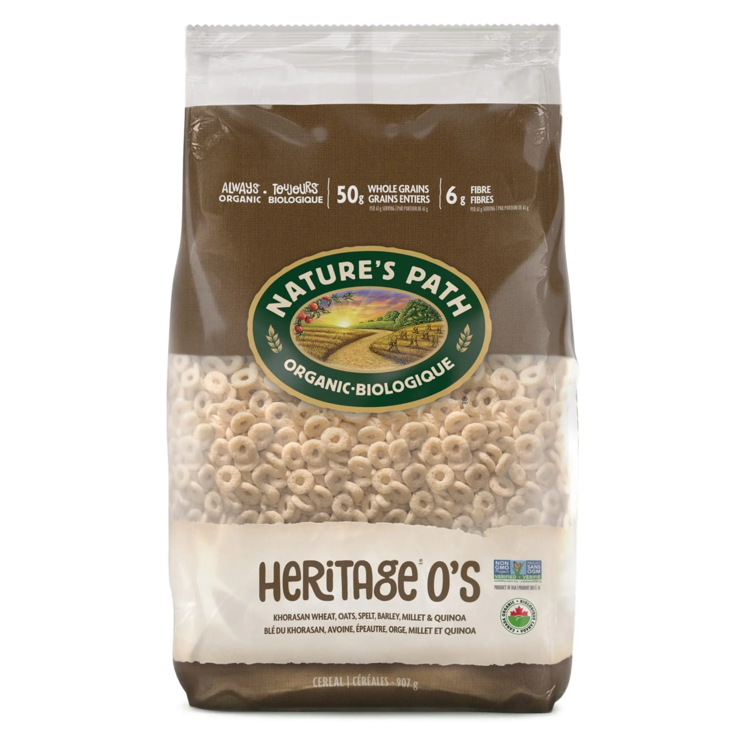 Nature's Path Organic Eco Heritage O Cereal 907g