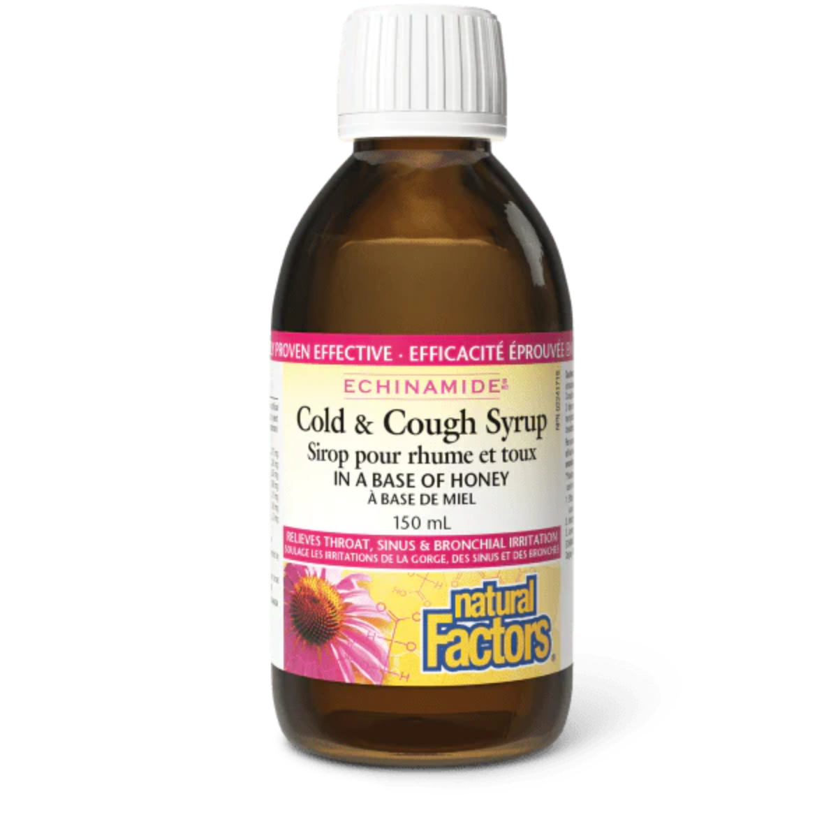 Natural Factors Echinamide Cold and Cough Syrup 150ml