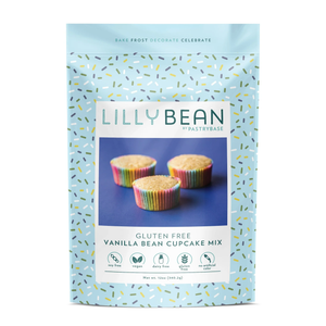 LillyBean Gluten Free Vanilla Bean Cupcake Mix 340g