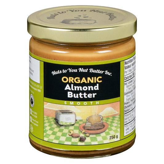 Nuts To You Almond Butter Smooth 250g