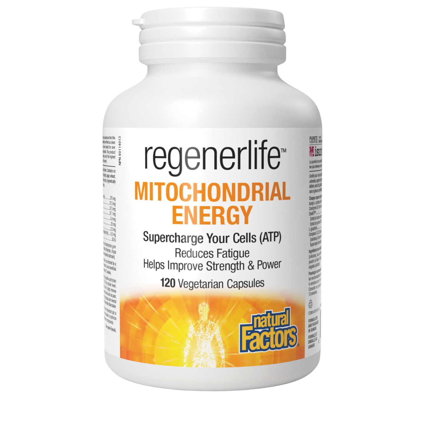 Natural Factors RegenerLife 120 Vegetarian Capsules
