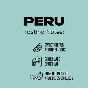 Level Ground Trading Organic Peru Medium Roast Coffee Ground 300g