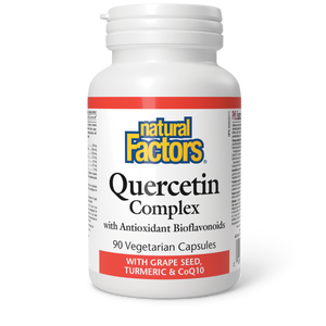 Natural Factors Quercetin Complex 90 Vegetarian Capsules