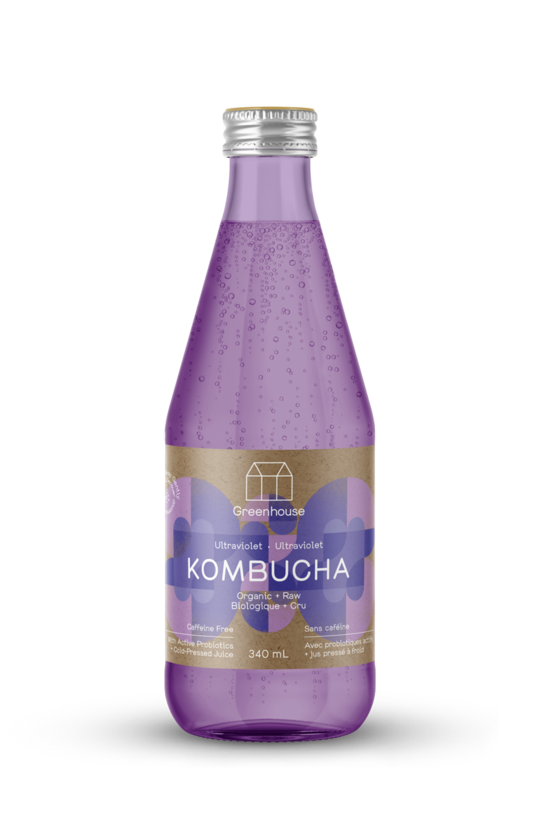 Greenhouse Ultraviolet Kombucha 340ml