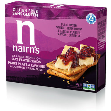 Nairns Gluten Free Onion Flatbreads 150g