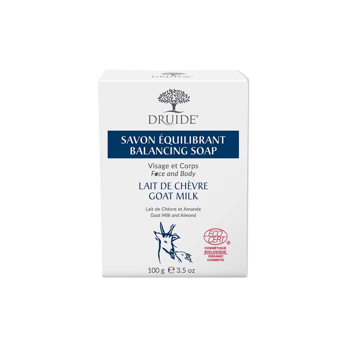 Druide Goat Milk & Almond Soap 100g