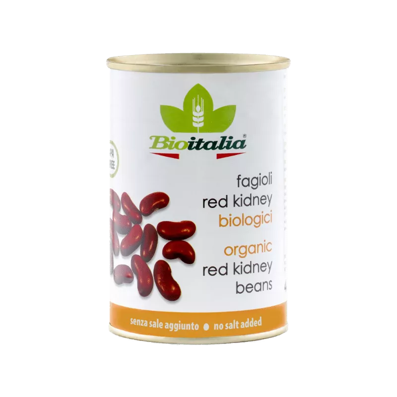 Bioitalia Organic Kidney Beans No Salt Added 398ml