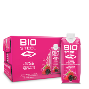 BioSteel Mixed Berry Sports Hydration Drink 500ml 12 pack