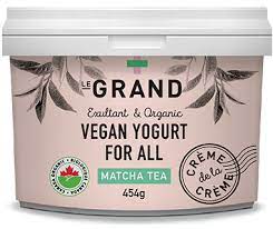 Le Grand Organic Matcha Tea Plant Based Yogurt 454g