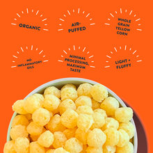 Load image into Gallery viewer, Lesser Evil Cheddar Space Balls 142g
