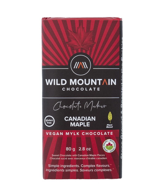 Wild Mountain Canadian Maple Vegan Mylk Chocolate 80g