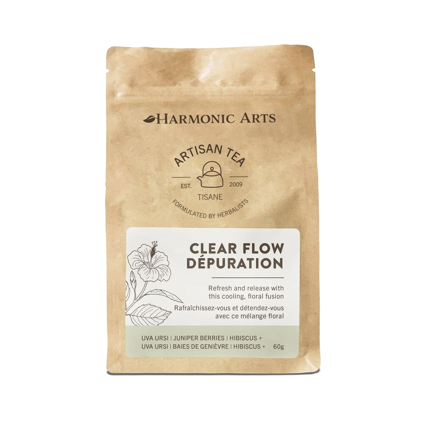 Harmonic Arts Clear Flow Tea 60g