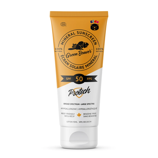 Green Beaver Kids Zinc Sunscreen Lotion SPF 50 90ml