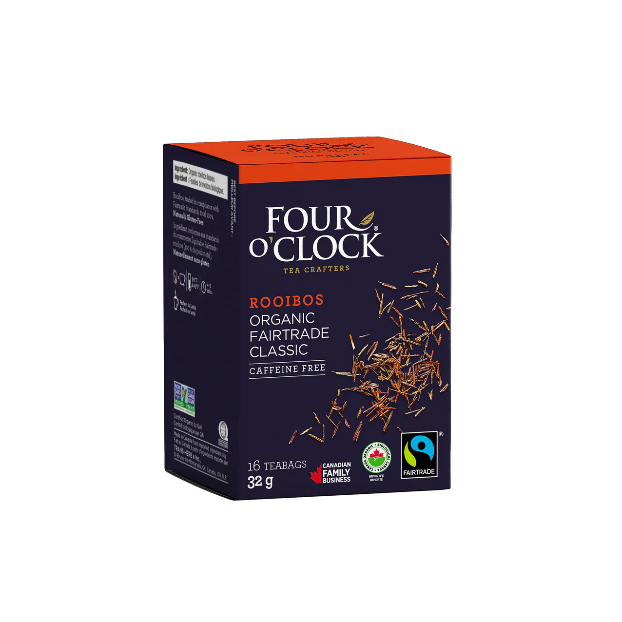 Four O'Clock Organic Rooibos Tea 16 teabags