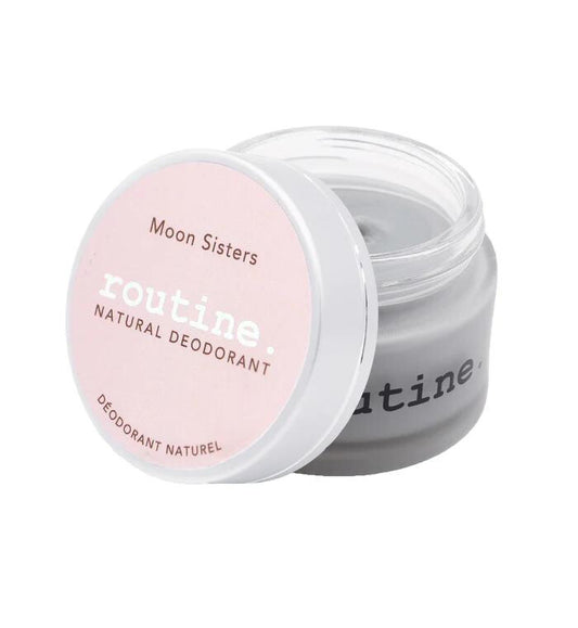 Routine Moon Sisters Activated Charcoal Magnesium and Prebiotics Natural Deodorant 58g