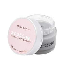 Routine Moon Sisters Activated Charcoal Magnesium and Prebiotics Natural Deodorant 58g