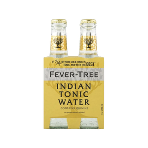 Fever Tree Indian Tonic Water 200ml 4 pack