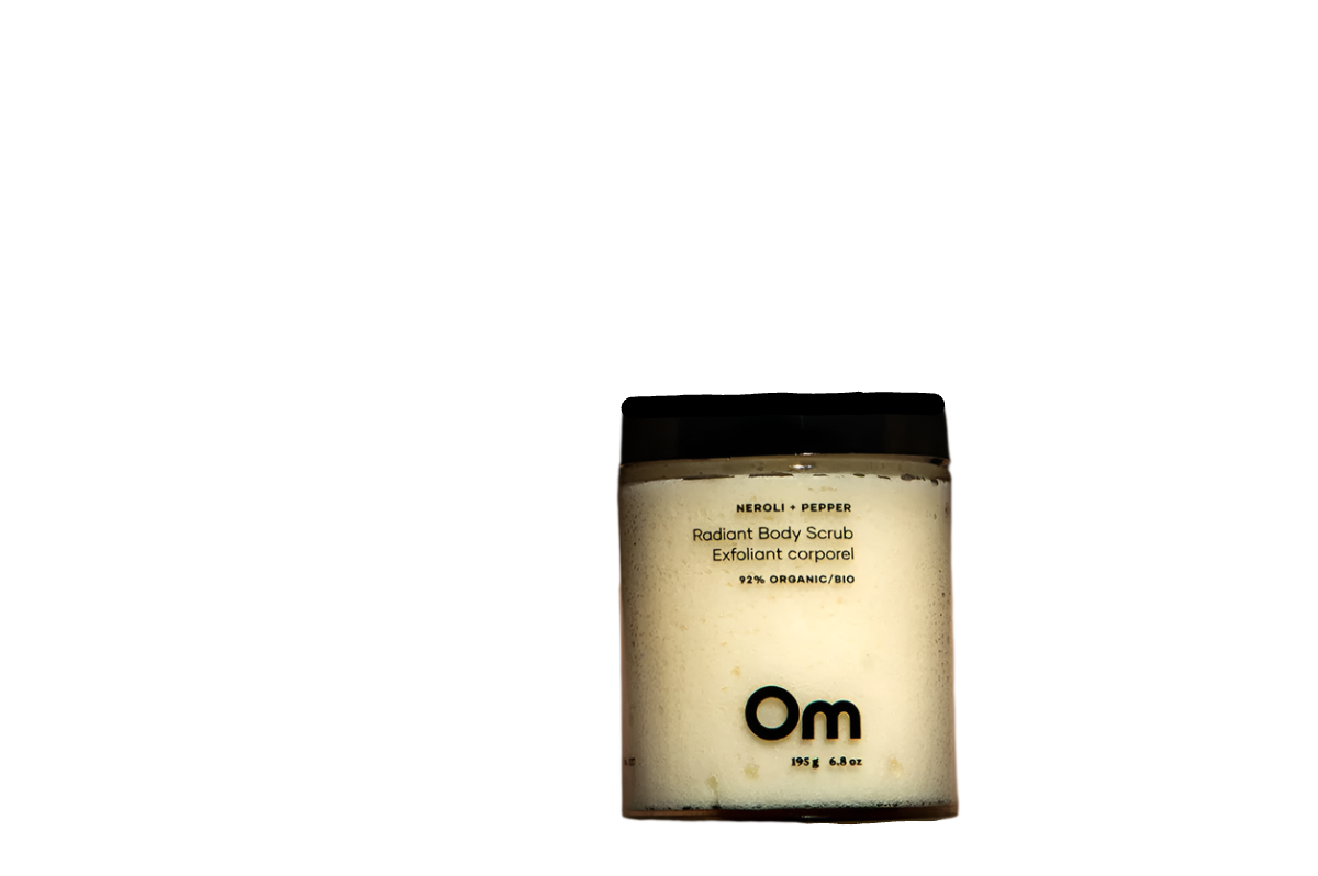 OM Organics Neroli Pepper Radiant Body Scrub 195g