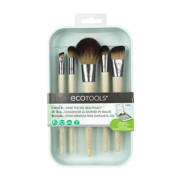 Eco Tools Start the Day Beautifully Makeup Brush Kit 5 Pack