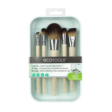 Load image into Gallery viewer, Eco Tools Start the Day Beautifully Makeup Brush Kit 5 Pack
