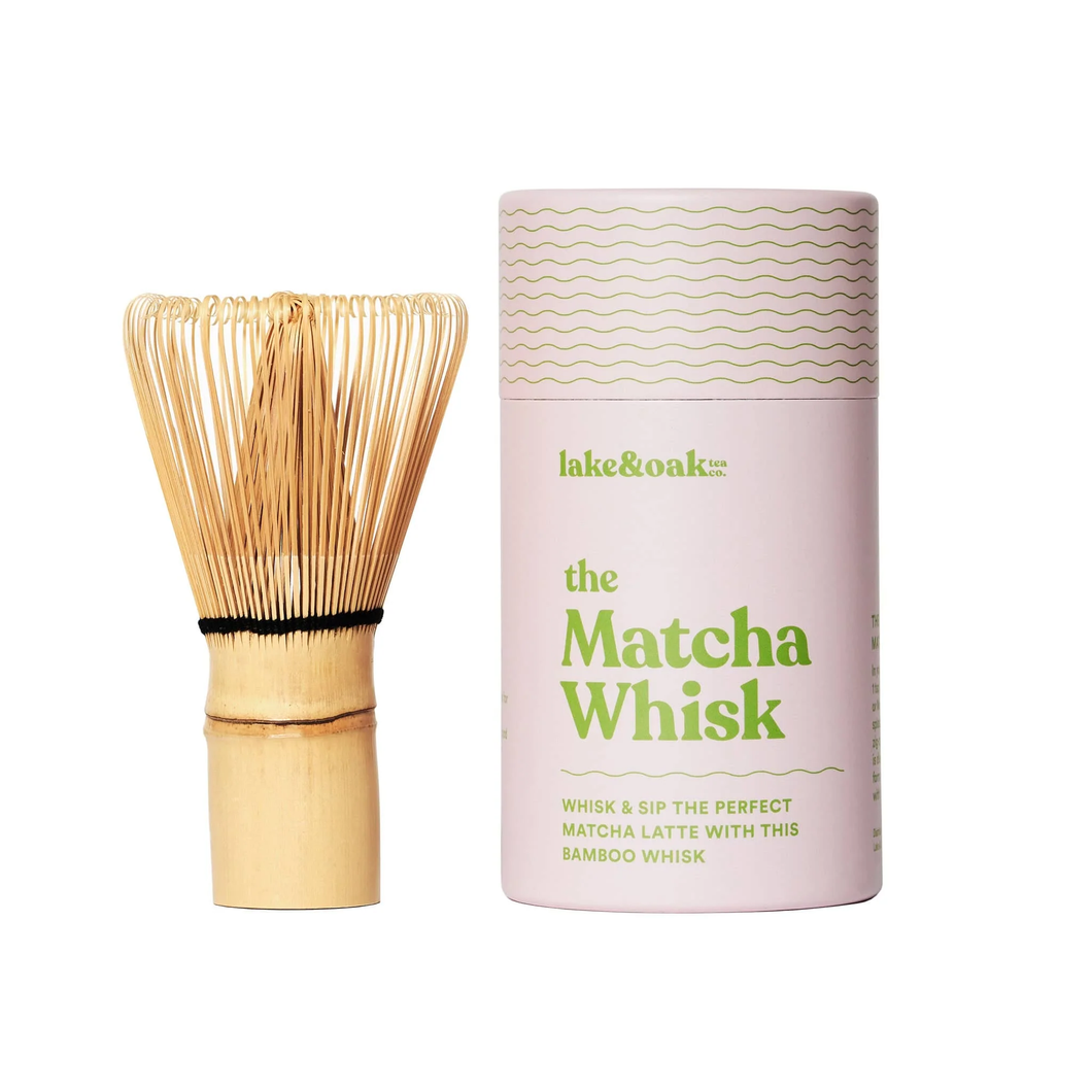 Lake & Oak Bamboo Matcha Whisk