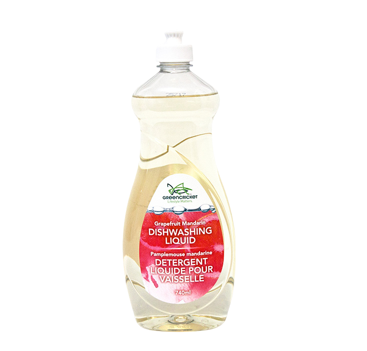 Green Cricket Dish Washing Liquid Grapefruit 750ml