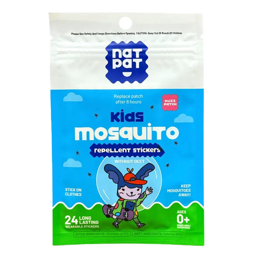 The Natural Patch Co. Buzz Patch Mosquito Repellent Stickers 24 Pack