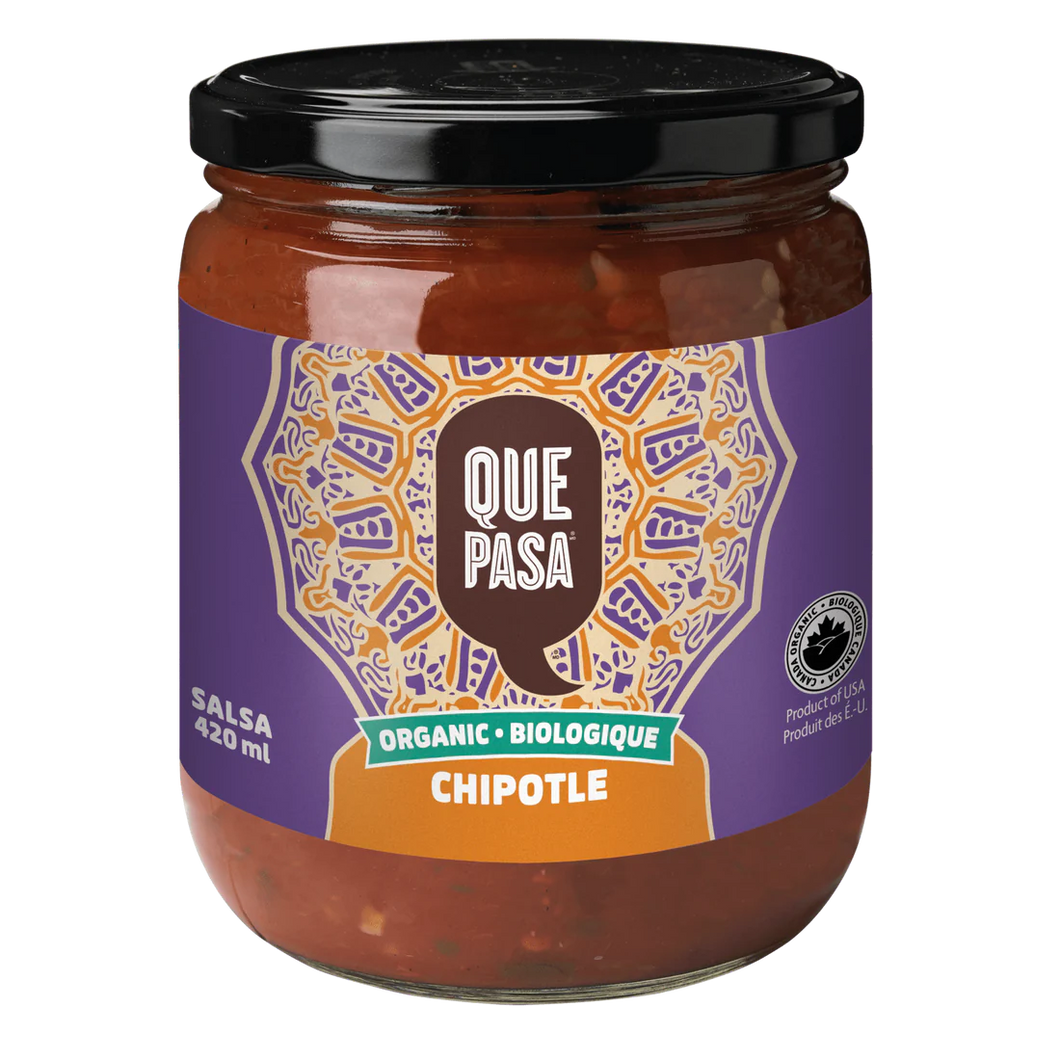 Que Pasa Organic Chipotle Salsa 420ml