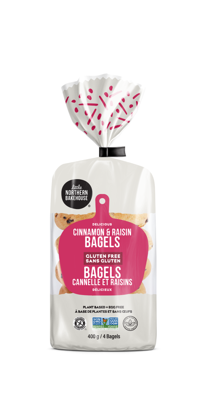 Little Northern Bakehouse Cinnamon Raisin Bagels 400g