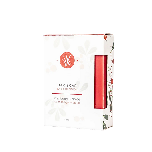 All Things Jill Cranberry and Spice Bar Soap 130g