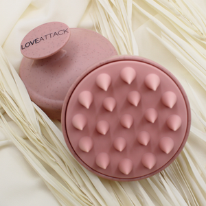 Love Attack Scalp Massager Pink