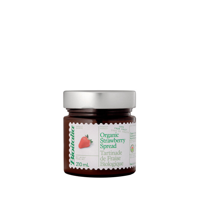 Bioitalia Organic Strawberry Spread 210ml
