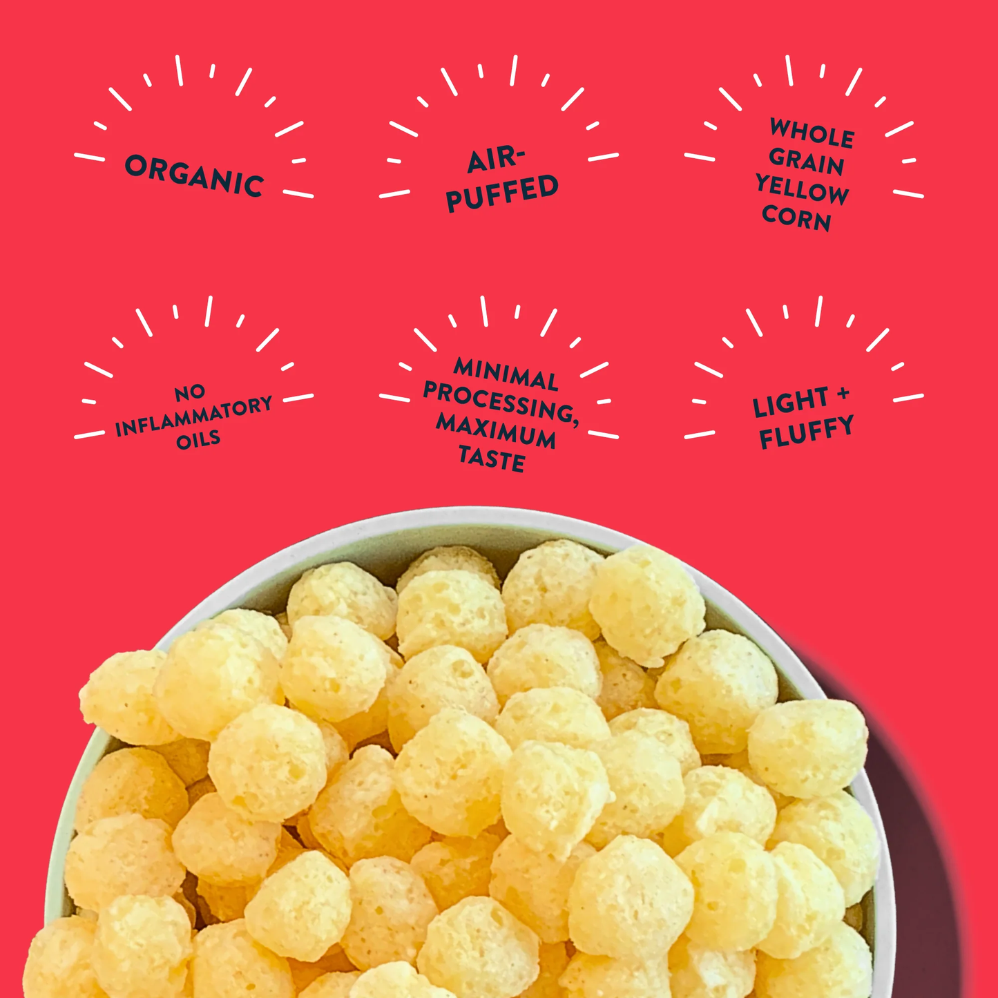 Lesser Evil Pizza Space Balls 142g