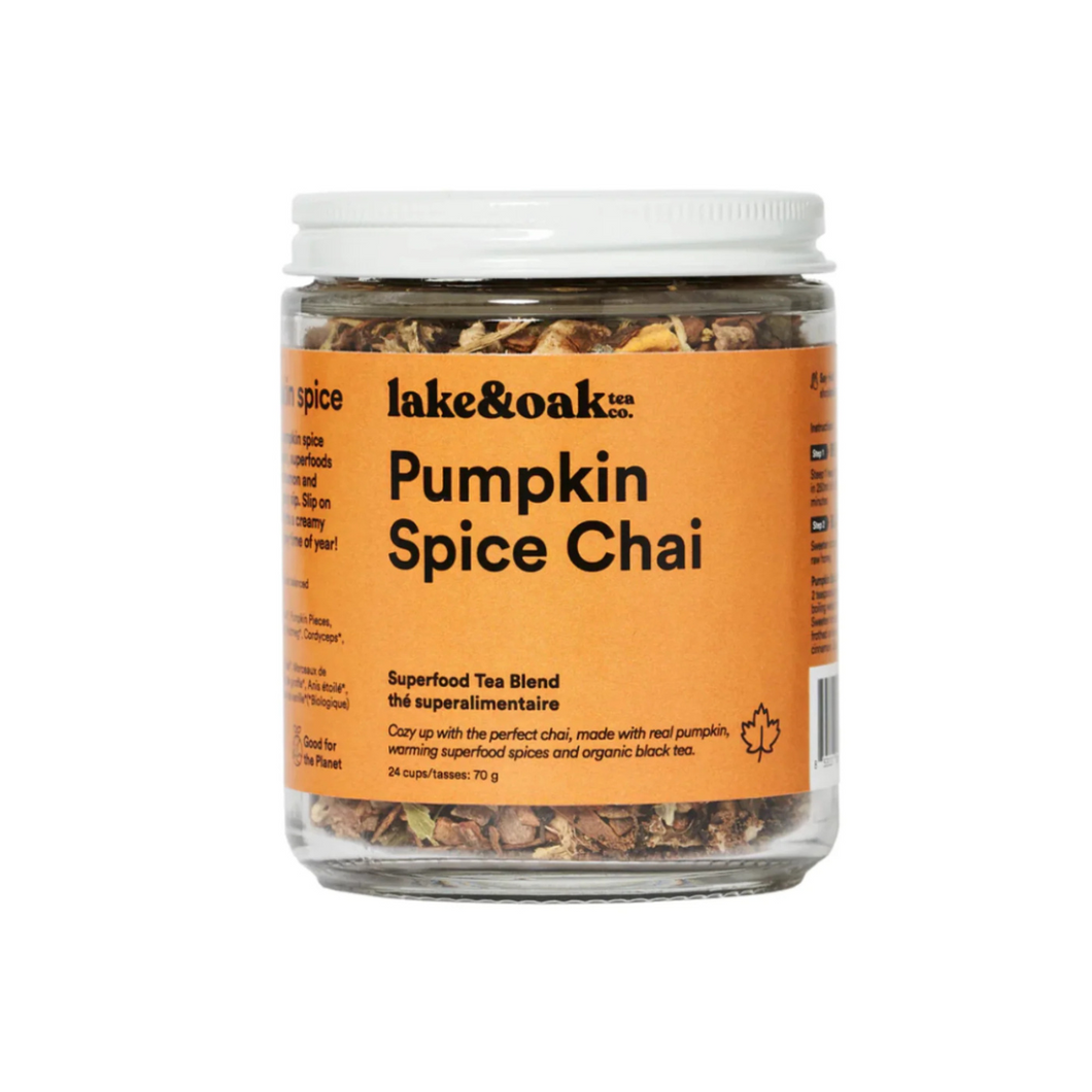 Lake and Oak Pumpkin Spice Chai Blend 24 serving