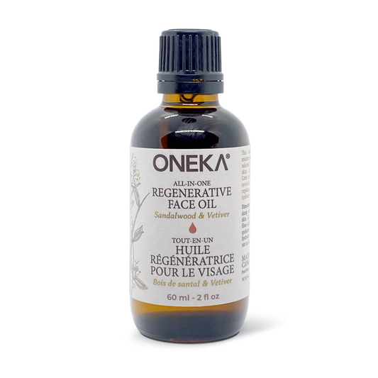 Oneka Sandalwood Vetiver Face Oil 60ml