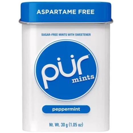 Pur Peppermint Mints 22g