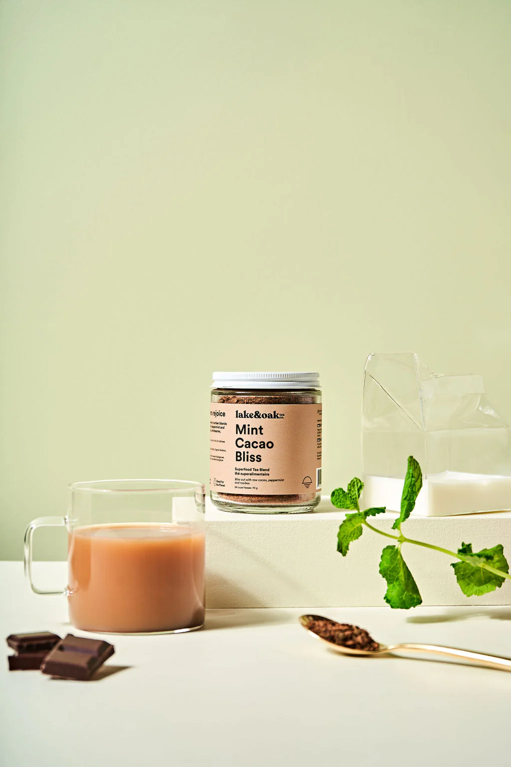 Lake and Oak Mint Cacao Bliss 24 Servings