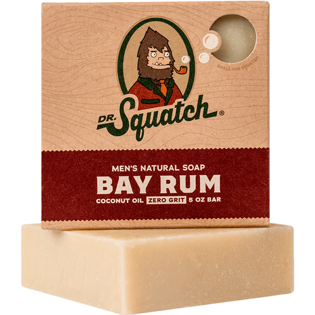 Dr. Squatch Bay Rum Soap 141g