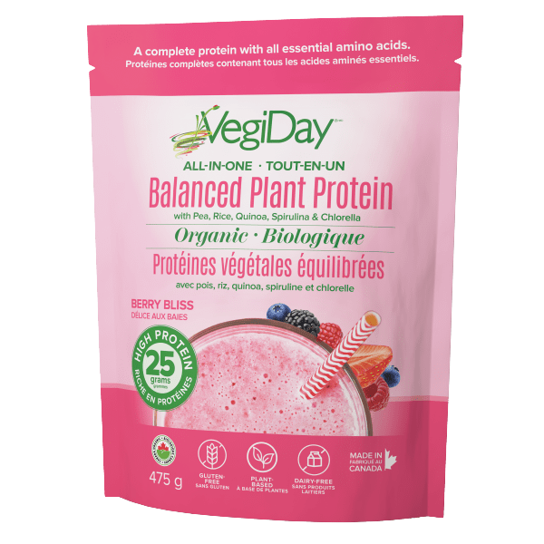 VegiDay Plant Protein Berry Bag 475g