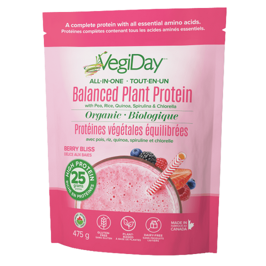 VegiDay Plant Protein Berry Bag 475g