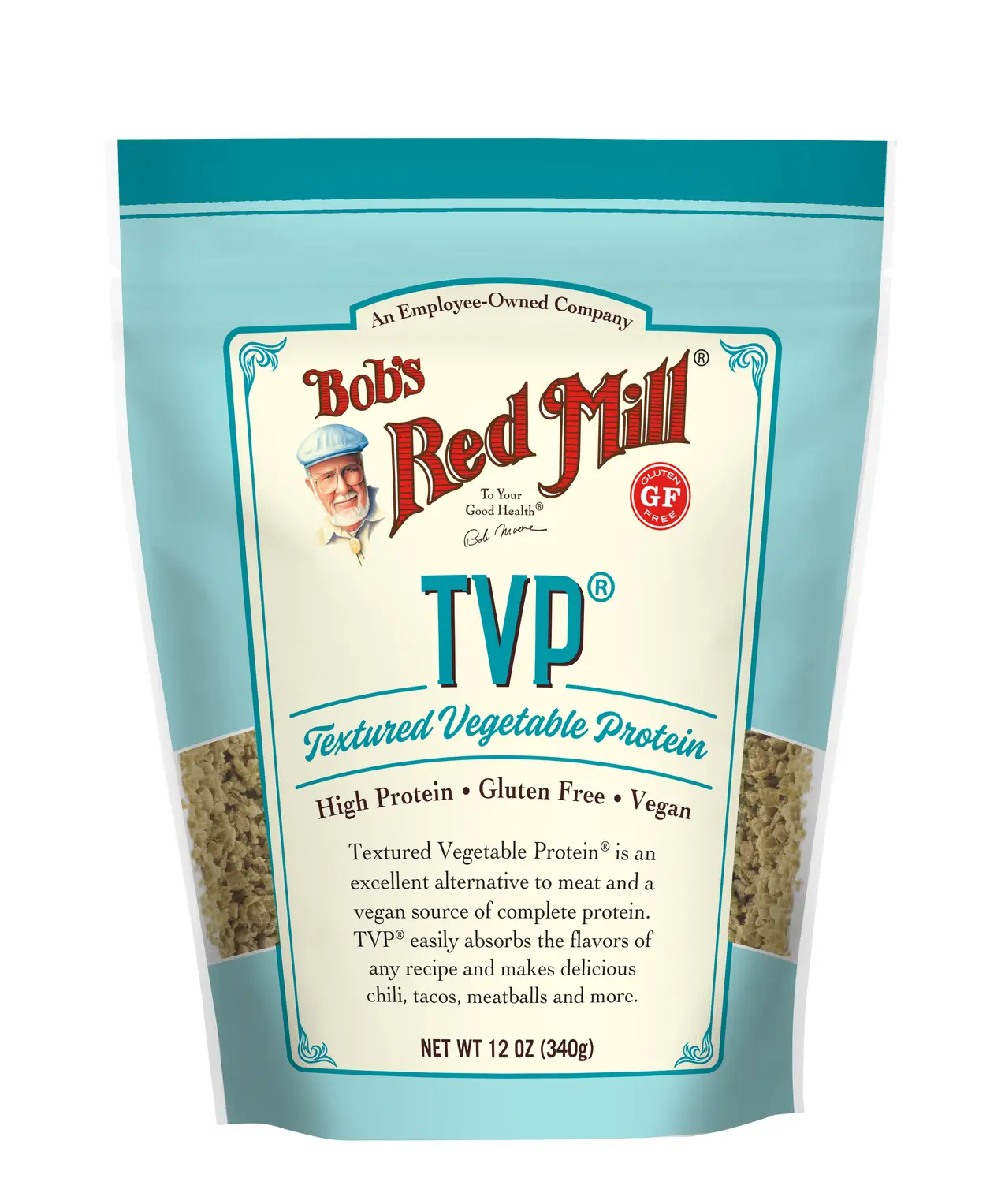 BRM TVP Textured Vegetable Protein 340g