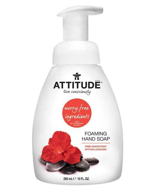 Attitude Foaming Hand Soap Pink Grapefruit 295ml
