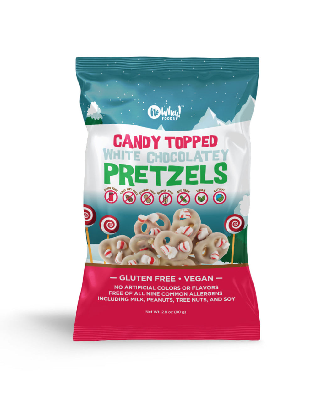 No Whey Chocolate Covered Pretzels 80g